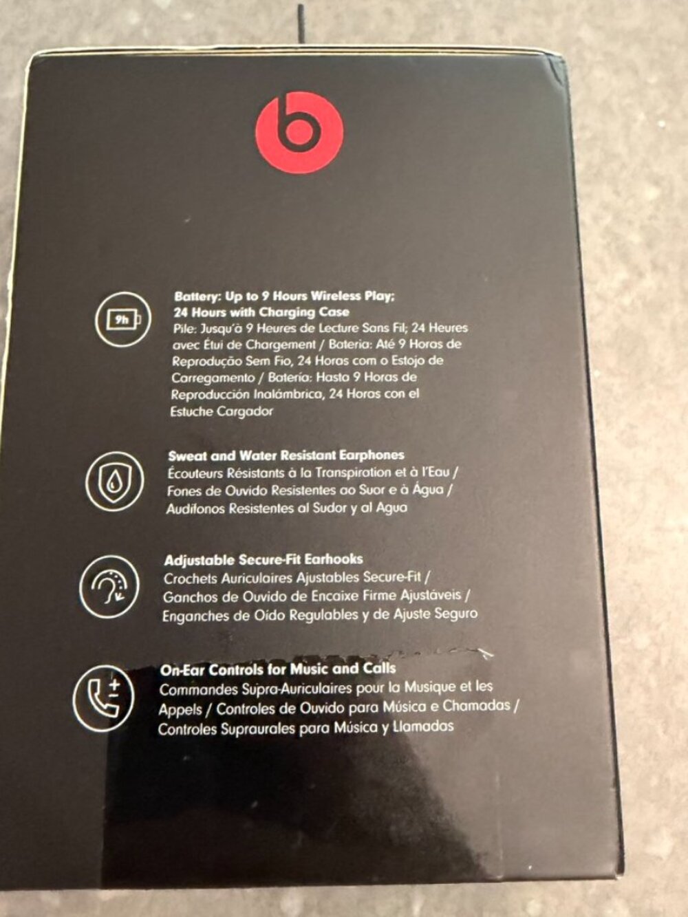Beats Powerbeats Pro Totally Wireless Earbuds with Charging Case - Black - Picture 3 of 13